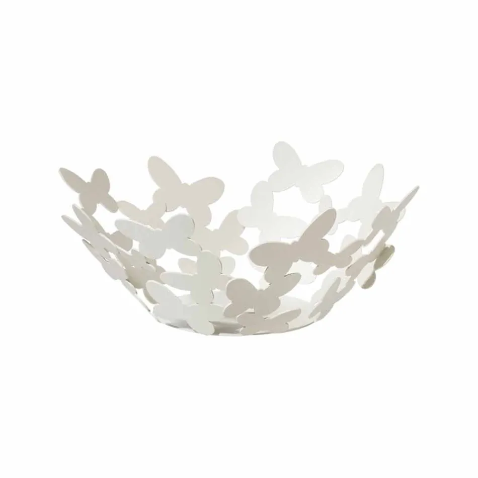 Hvid, beige eller elfenben jern Design Centerpiece fremstillet i Italien - Leiden Viadurini