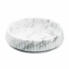 White Carrara Marble Design Centerpiece fremstillet i Italien - Bryan Viadurini