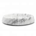 White Carrara Marble Design Centerpiece fremstillet i Italien - Bryan