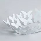 Moderne oval midterstykke i hvidt eller beige jern fremstillet i Italien - Leiden Viadurini