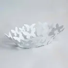 Moderne oval midterstykke i hvidt eller beige jern fremstillet i Italien - Leiden Viadurini