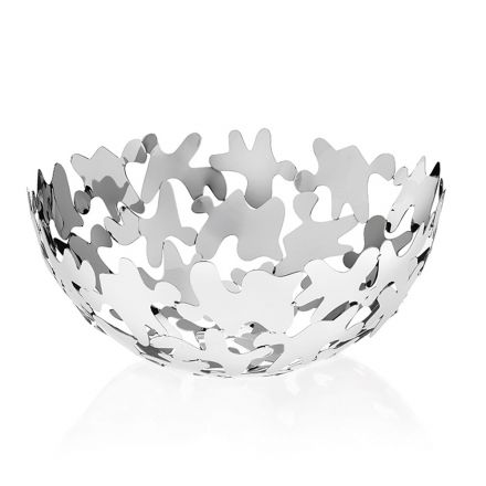 Rundt midtpunkt Moderne design dekoreret sølvmetal - Cordoba Viadurini