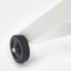 Udendørs chaiselong i tekstil og aluminium med hjul, 4 stykker - Babilonia Viadurini