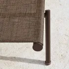 Havechaiselong i aluminium og teknisk stof - Bahia fra Varaschin Viadurini