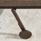 Havechaiselong i aluminium og teknisk stof - Bahia fra Varaschin Viadurini