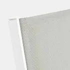 Havechaiselong med hjul og tilbagelænet ryglæn, 4 stykker - Babilonia Viadurini