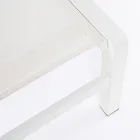 Liggende havechaiselong i aluminium, Homemotion, 4 stk - Lester Viadurini