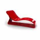Moderne Design Chaise Longue Kobra Lavet i Italien Viadurini