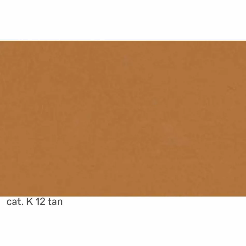 Læder chaiselong med forkromet stålkonstruktion fremstillet i Italien - Beirut Viadurini