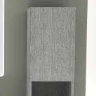 Badeværelsessøjle med 2 døre i moderne design øko-træ Ambra, fremstillet i Italien Viadurini