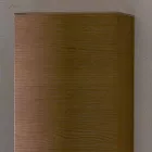 Gioia, 2 dør væg hangt badeværelse skab i egetræ, lavet i Italien Viadurini