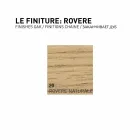 Gioia, 2 dør væg hangt badeværelse skab i egetræ, lavet i Italien Viadurini