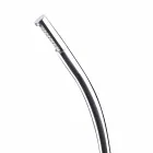 Udendørs brusersøjle i stål med indbygget brusehoved fremstillet i Italien - Yuki Viadurini