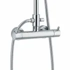 Luksus brusekolonne i messing Chrome finish Finish i Italien - Gallo Viadurini