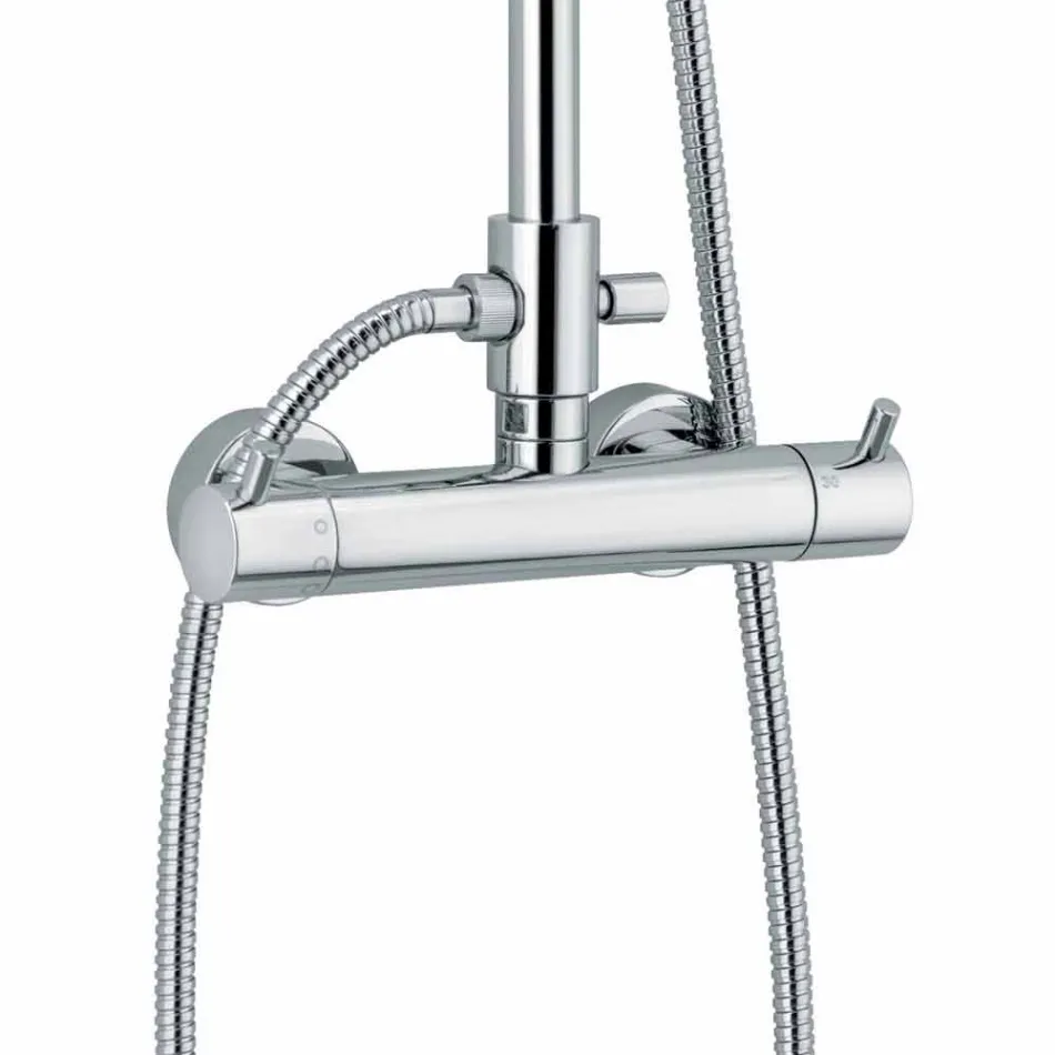 Luksus brusekolonne i messing Chrome finish Finish i Italien - Gallo Viadurini