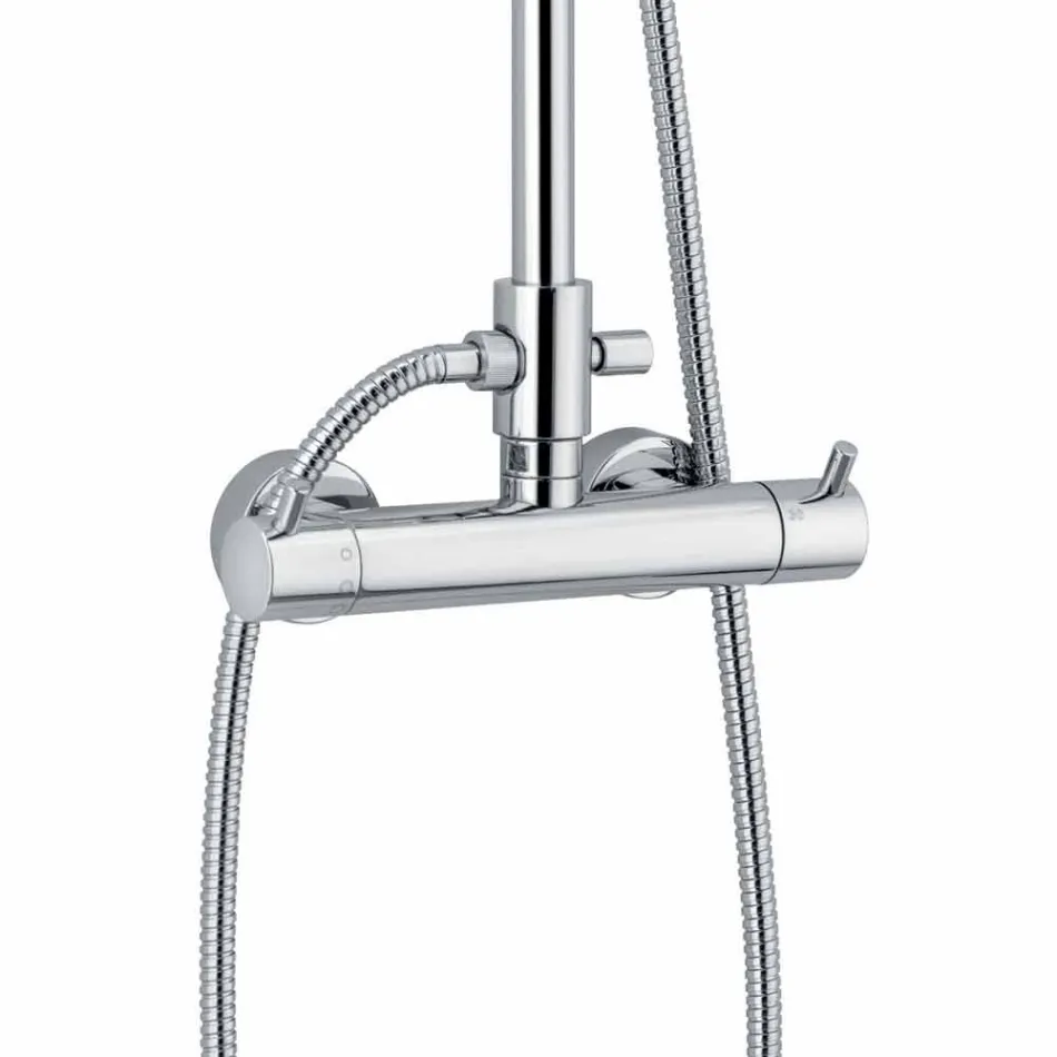 Luksus brusekolonne i messing Chrome finish Finish i Italien - Gallo Viadurini