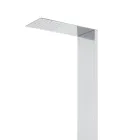 Stål brusesøjle med regnbruserhoved Fremstillet i Italien - Sailor Viadurini