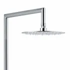 Messingbrusersøjle med brusehoved og ABS-brusebad Fremstillet i Italien - Padula Viadurini