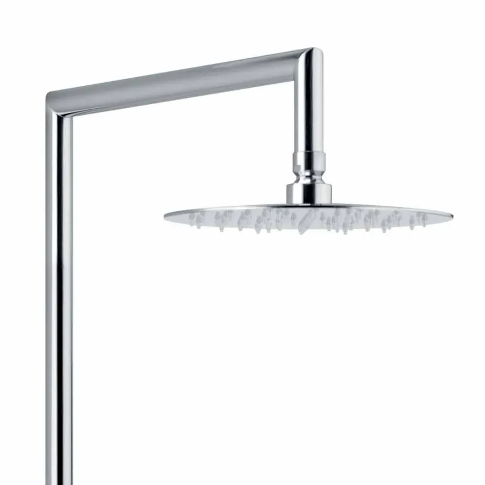 Moderne brusekolonne i messing Chrome finish Finish i Italien - Gallo Viadurini