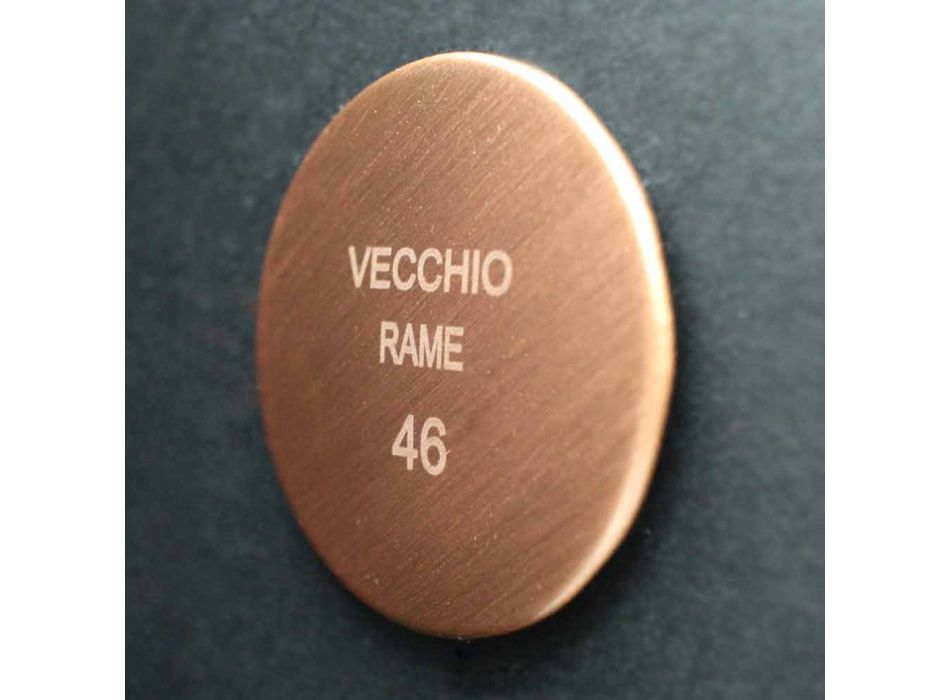 Justerbar messingbrusersøjle med Made in Italy Bath Group - Fedrio Viadurini