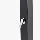 Udendørs solbrusersøjle i rustfrit stål fremstillet i Italien - Werner Viadurini