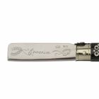 Antik Buffalo Horn Knife med sølvdetaljer Made in Italy - Blade Viadurini