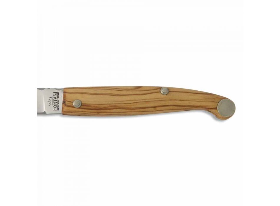 Calabrese håndlavet kniv med forårsåbning lavet i Italien - Calabrien Viadurini