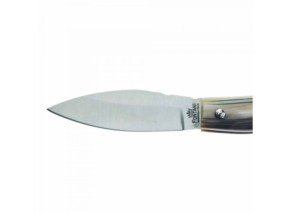 Maremma håndlavet knivbladblad stål fremstillet i Italien - Remma Viadurini