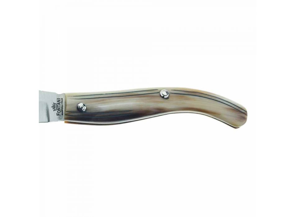 Maremma håndlavet knivbladblad stål fremstillet i Italien - Remma Viadurini