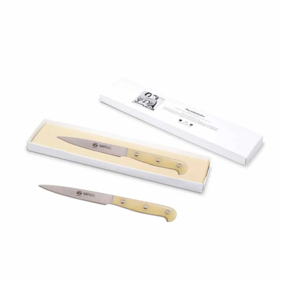 Berti Milleusi Straight Paring Knife Exclusive til Viadurini - Aviano Viadurini