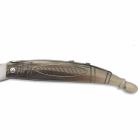 Ancient Roman Knife with Ox Horn Handle Made in Italy - Ramon Viadurini