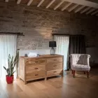 Massiv teak kommode med 6 skuffer - Muay Viadurini