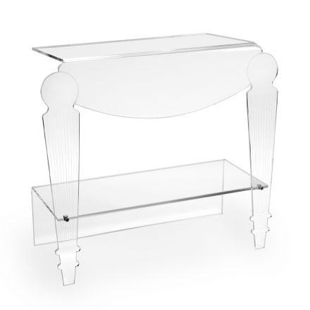 Artisan Sengebord i Transparent Plexiglass Classic Design - Salino Viadurini