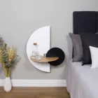 Moderne modulopbygget sengebord i krydsfiner Elegant og alsidigt design - Ramia Viadurini