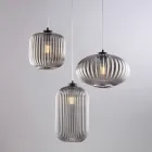 Et flot designertilbehør i glas og metal, fremstillet i Italien, med et stilfuldt look - Tucana Viadurini