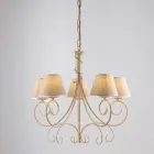 Draco, et lysende tilbehør i glas og metal, fremstillet i Italien med en elegant smag. Viadurini