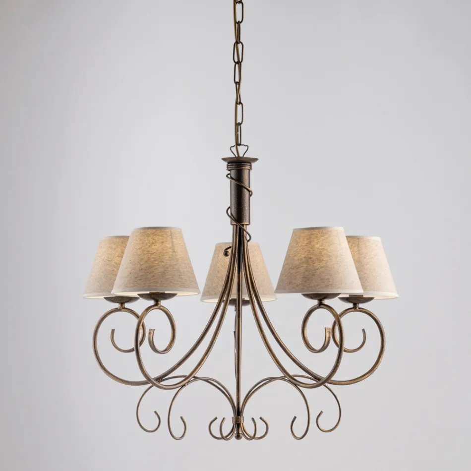 Draco, et lysende tilbehør i glas og metal, fremstillet i Italien med en elegant smag. Viadurini