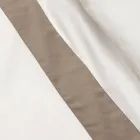 King Size Dynebetræk Sæt i 100% Bomuld og 10% Bomuld Satin - Detail Viadurini