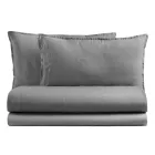 Komplet dobbeltseng i Pure Cotton Garment Dyed and Shaded - Delikatesse Viadurini