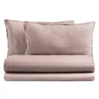 Komplet dobbeltseng i Pure Cotton Garment Dyed and Shaded - Delikatesse Viadurini