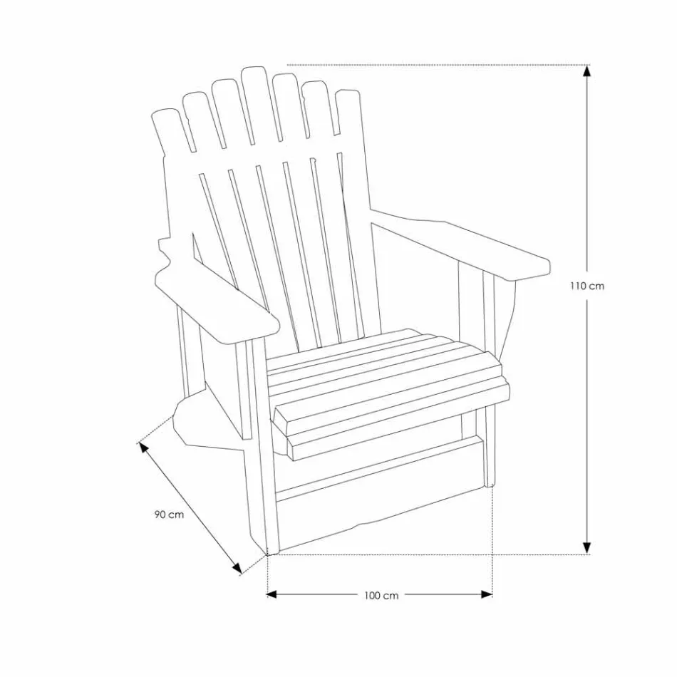 Sammensætning 2 Badeværelsesmøbler i massivt teaktræ - Solferino Viadurini