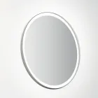 Sammensætning 3 Badeværelsesmøbler i luksusæg i metal og Ecolegno - Cizco Viadurini