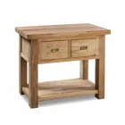 Sammensætning 3 Badeværelsesmøbler i teaktræ med harpiksvask - Essence Viadurini