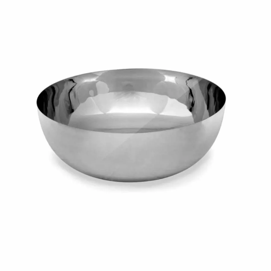 Komposition 4 Badeværelsesmøbler i teaktræ og forkromet stål - Beatles Viadurini