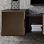 Vægsammensætning til boligområdet med moderne design lavet i Italien - Margit Viadurini