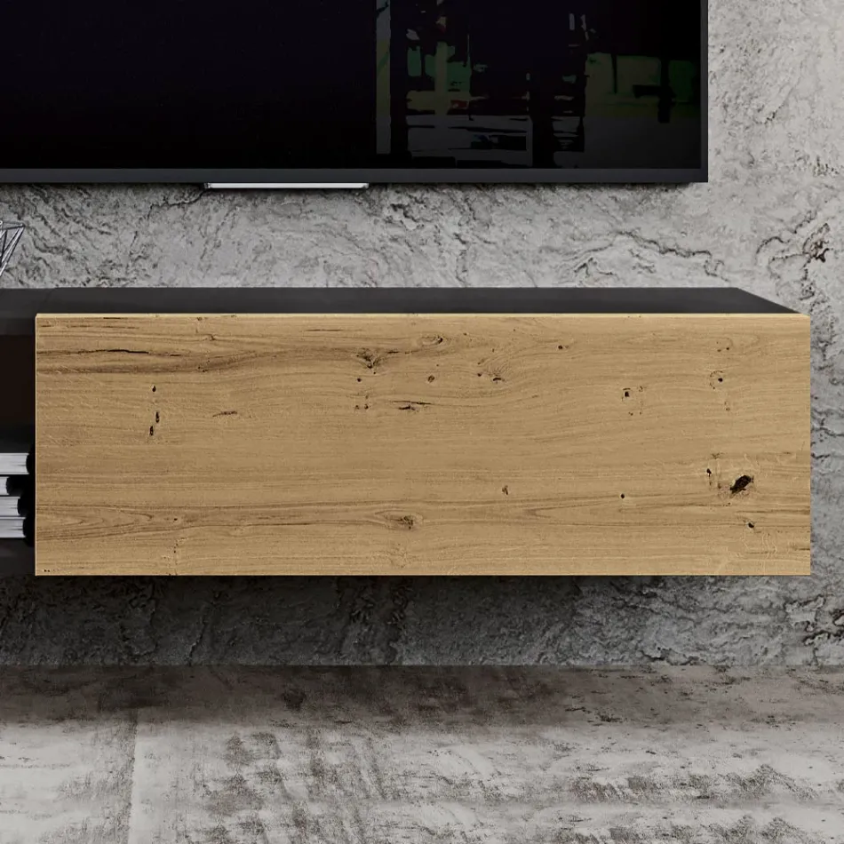 Vægsammensætning til boligområdet med moderne design lavet i Italien - Margit Viadurini