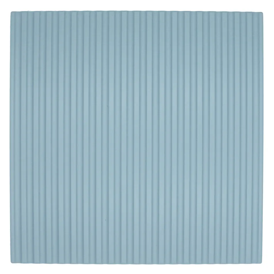 Tiffany blå og eg badeværelsessammensætning med spejl lavet i Italien - Ermes Viadurini