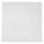 Hvid badeværelsessammensætning med spejl og hylde lavet i Italien - Ares Viadurini