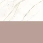 Badeværelseskomposition med lyserød skuffe og Calacatta-vask - Elios Viadurini