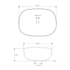 Moderne sort badeværelsessammensætning på jorden inklusive tilbehør - Georges Viadurini